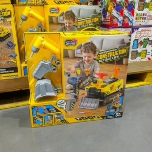 山姆代购Little Actress DIY拆装工程车挖掘机可骑行滑行挖沙土