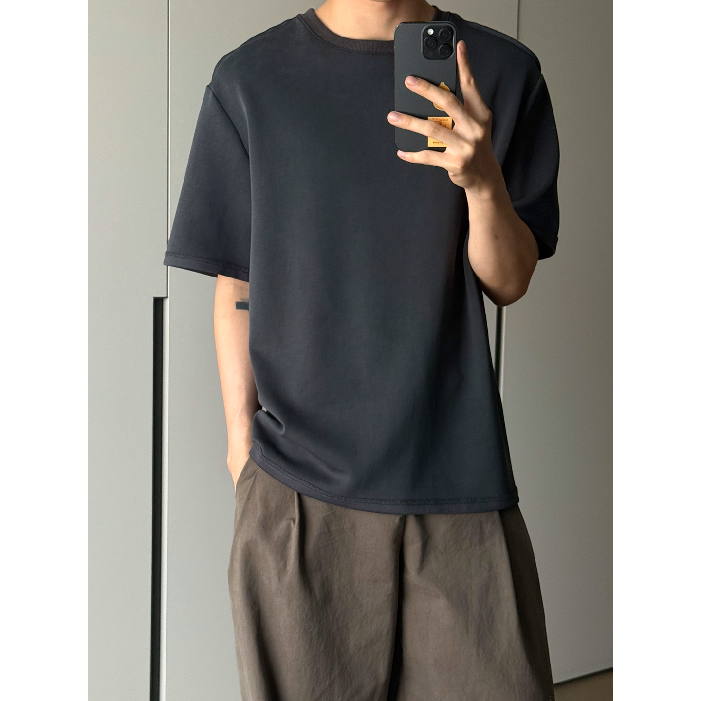 SDR奥地利兰精莫代尔反做解构T恤