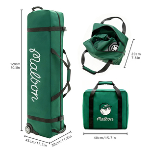韩国malbon高尔夫航空包飞机托运便捷带轮男女款PU防水加厚保护罩
