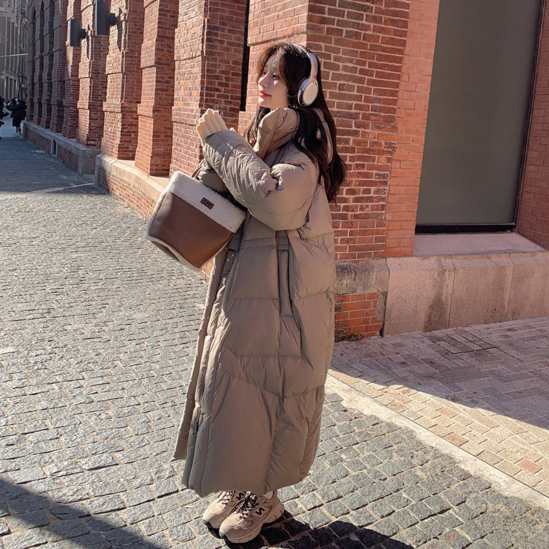 不断货长款羽绒服新标90白鸭绒275-m207-P365-K528,女装羽绒服,柒柒家