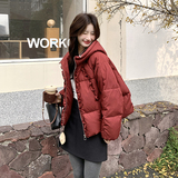 新款图大货已出90白鸭绒带溯源码羽绒服275-M783-P355-K498，女装羽绒服，柒柒家