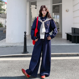 新款图大货牛仔套装送披肩三件套275-T803-P205-K328，女装套装/套裙，柒柒家