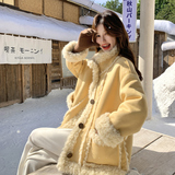 新款图大货两面穿皮毛一体275-W770-P225-K328，女装皮草，柒柒家