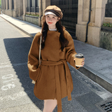 新款图大货大3色双面呢羊绒大衣275-W711-P255-K368，女装毛呢外套，柒柒家