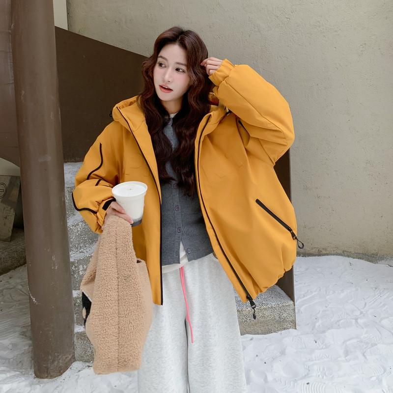 275-M750-P275-K37850白鸭绒新款大货已出连帽短款羽绒服女,女装羽绒服,柒柒家