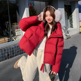 新款图大货已出90白鸭绒超厚180g羽绒服275-M797-P315-K438，女装羽绒服，柒柒家