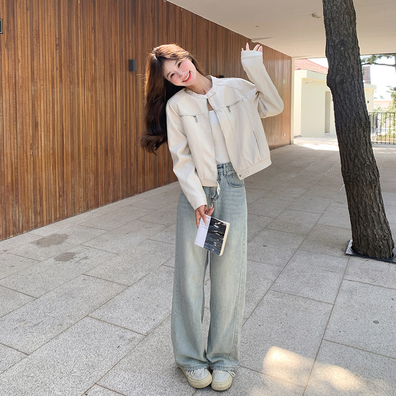 备货大货PU皮皮衣短外套275-W89-P145-K218,女装皮衣,柒柒家