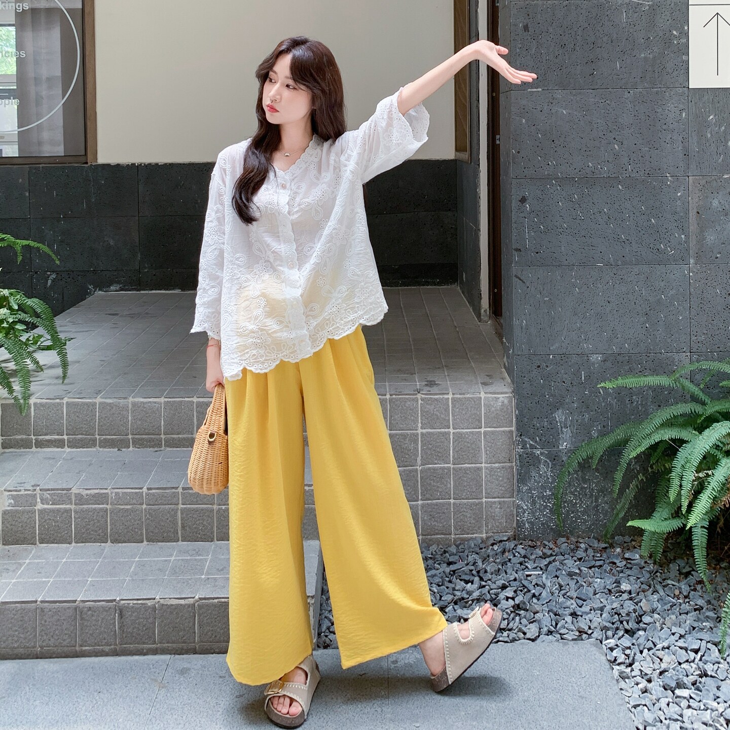 新款图现货防晒蕾丝套装2C525-K658-P165-K228,女装套装/套裙,柒柒家