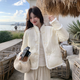 新款图大货已出新中式短款羽绒服白鸭绒275-M795-P325-K458，女装羽绒服，柒柒家