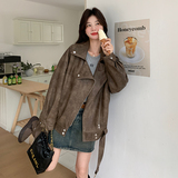 大货不断货时尚皮衣外套275-W303-P165-K238，女装皮衣，柒柒家