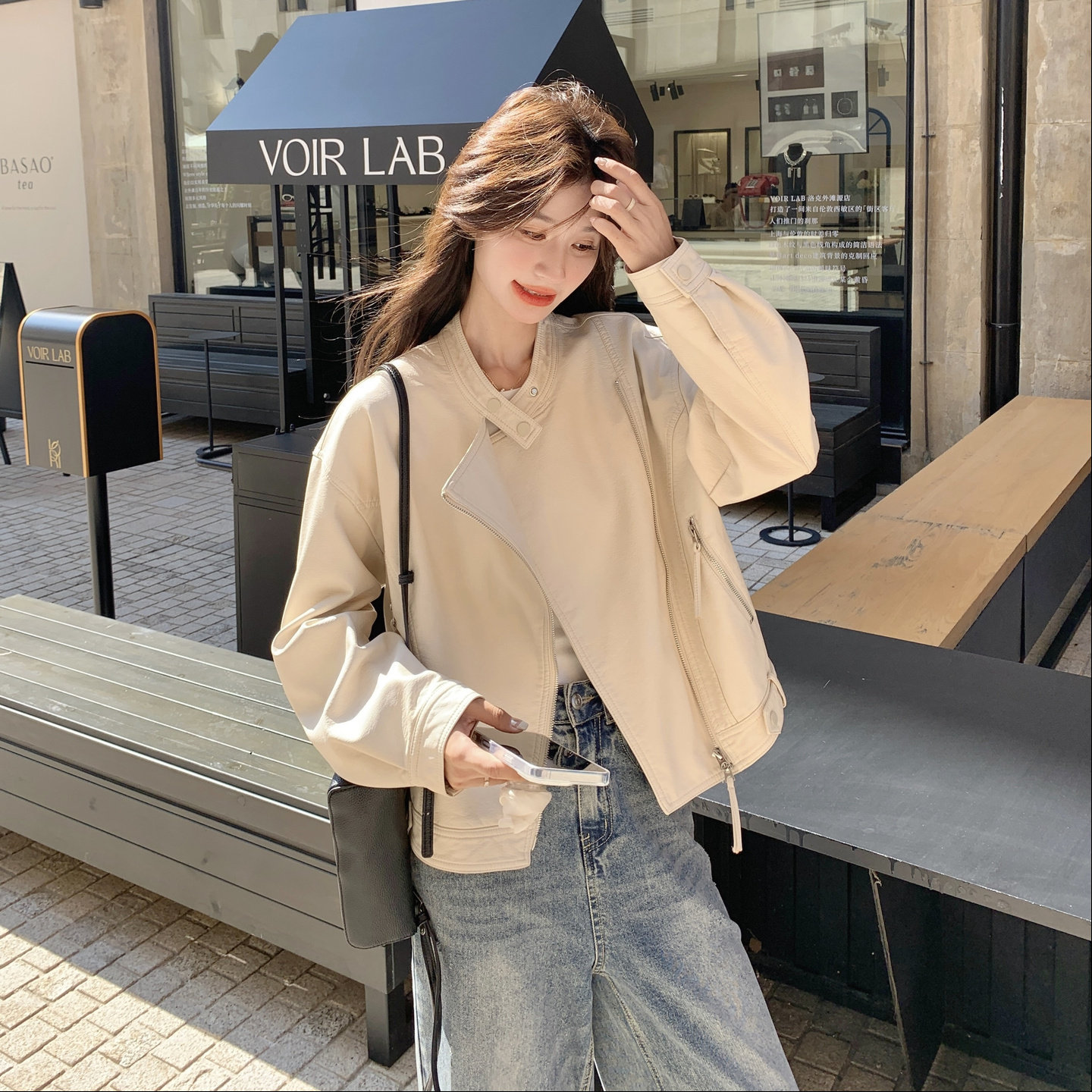 新款图大货已出皮衣外套275-W669-P165-K238,女装皮衣,柒柒家