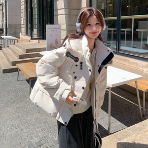 新款图  大货白鸭绒短款羽绒服275-M739-P335-K458图片