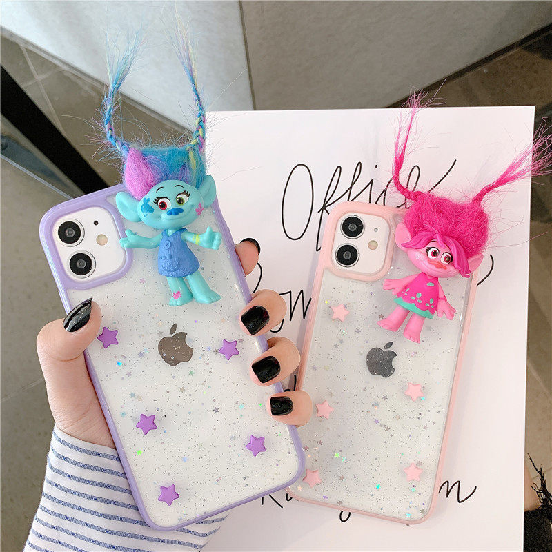 Fast Same item a doll Hair Braid Apple X/XS/XR/SE Mobile phone shell iPhone7p Elf elitesin the 3C Digital Accessories, Cell Phone Accessories , Phone Protection Case/Shell  category - from Buy2taobao.com to provide professional Taobao agent buy service