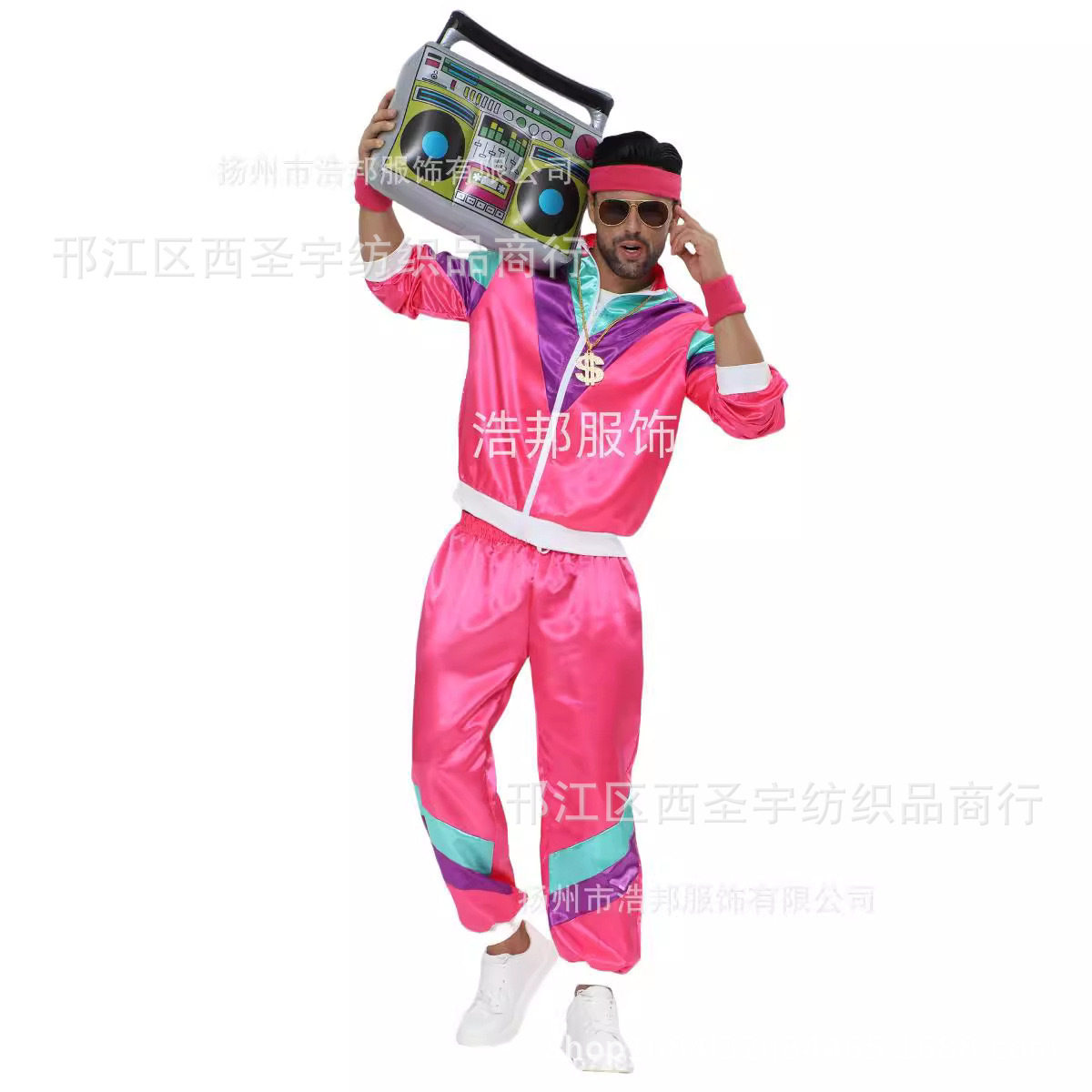 跨境万圣节服装70年代复古迪斯科服装cosplay派对舞台表演服装批