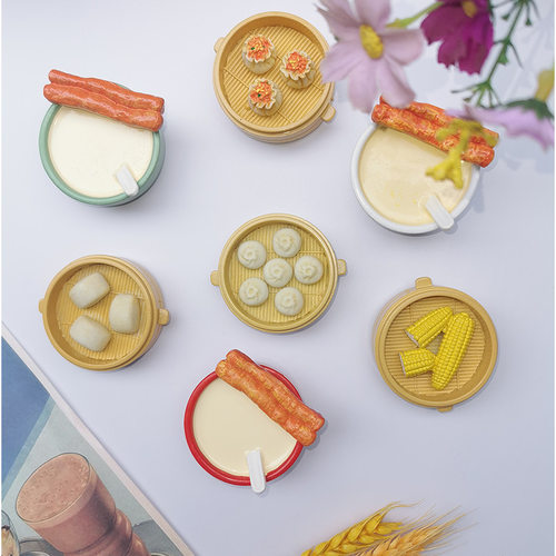 3D立体特色菜地方小吃食物冰箱贴磁冰箱门装饰品吸铁石仿真玩食