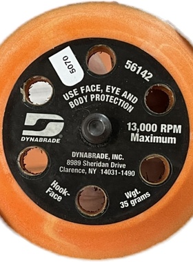 美国丹纳布雷56142工业级气动打磨机托盘3寸绒扣研磨机底盘 56143