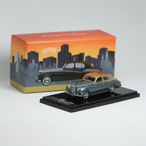 GFCC 1:64 1955劳斯莱斯银云一代磁吸机盖经典收藏合金汽车模型