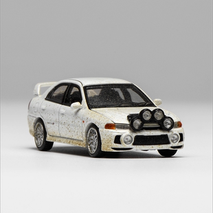 MH 1:64 三菱Lancer Evolution IV 带炮眼泥泞版 合金汽车模型