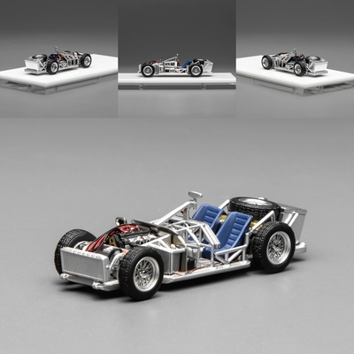 MH 1:64 Spaceframe w/ Engine 鸟笼 合金骨架版 收藏汽车模型