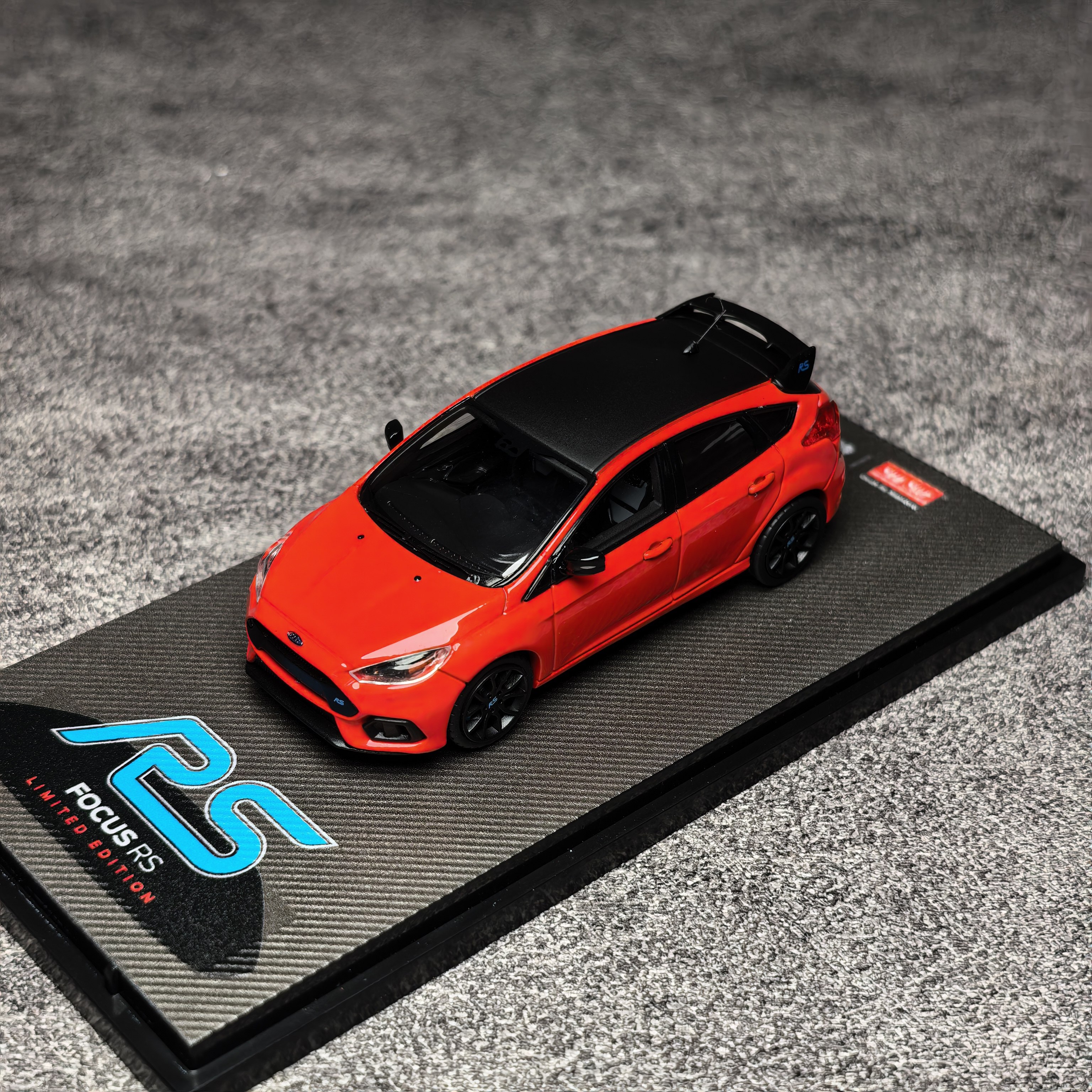 拓客诗 1/64 Ford 福特 2018福克斯RS  北京展会限定合金汽车模型