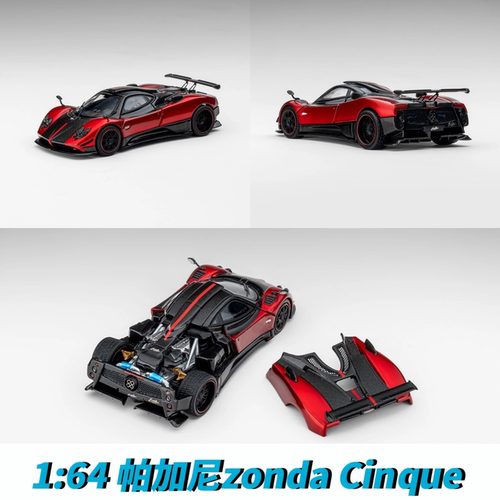Classic Garage 1:64 帕加尼Pagani zonda Cinque 合金汽车模型