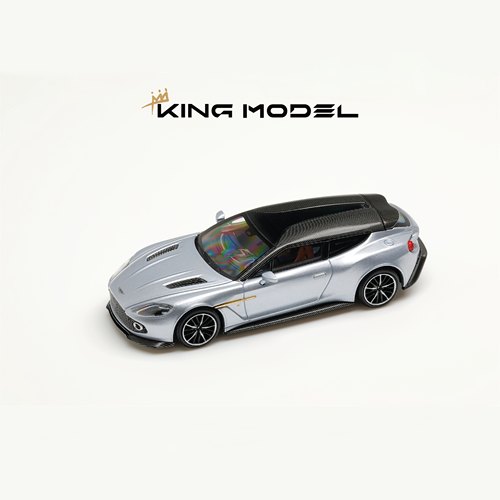 King Model 1:64阿斯顿马丁Vanquish Zagato猎装合金汽车模型摆件