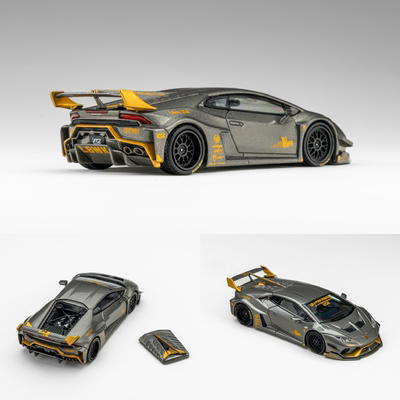 KM 1/64 兰博基尼飓风 LBWK Huracan GT 宽体改装版 合金汽车模型