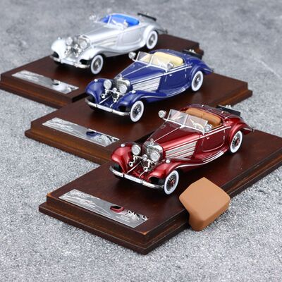 Liberty 64  1:64 奔驰500K 复古老爷车成品经典收藏合金汽车模型