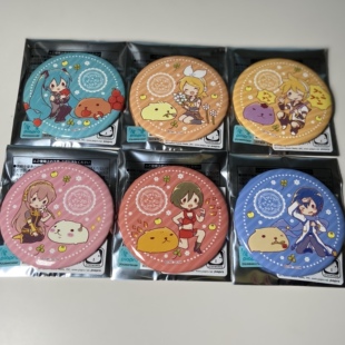 日谷正版 水豚君xpiapro初音未来Q版吧唧周边kaito 静音双子谷子