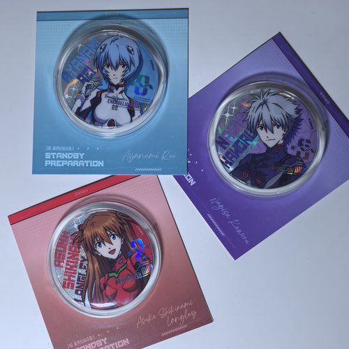 新世纪福音战士待机准备系列徽章