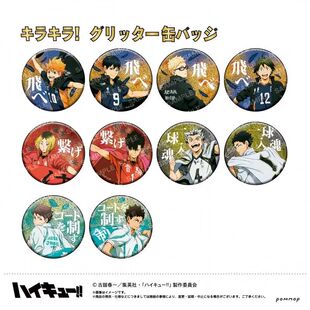 现货 日谷 正版排球少年 横断幕团队旗徽章吧唧vol.1周边谷子礼物