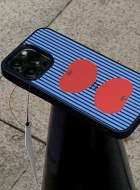 苹果对儿磨砂款手机壳GENTLEDRAMA原创出品