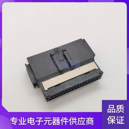AAUS01AP0-036K01 LOTES 汽车BMS线端公座36PIN PBT插头连接 黑色