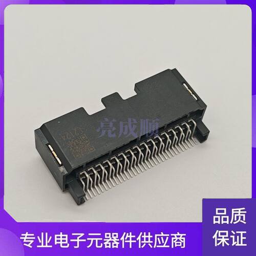 AAUS05AP5-032K02 LOTES/得意 汽车BMS公端32PIN 插头连接器 黑色