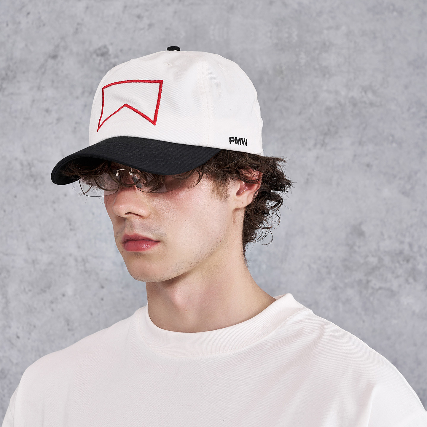 PMW 纯棉软顶卡车帽万宝路恶搞刺绣撞色棒球帽美式街头防晒遮阳帽