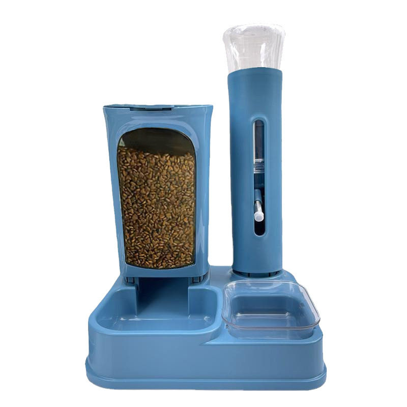 宠博士猫自动喂食器狗喂食喂水一体猫咪宠物饮水二合一自动投食器