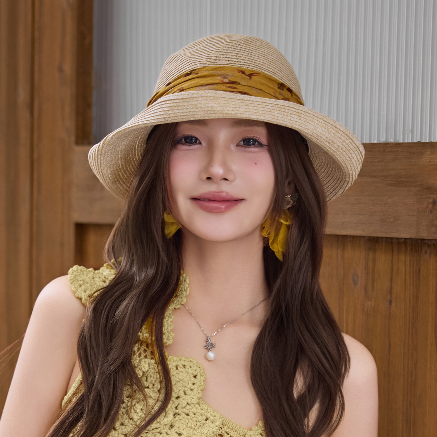 谷兜空间盆帽出游春夏透气遮阳女