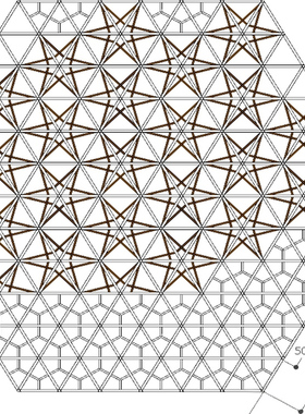定做组子细工门窗壁画