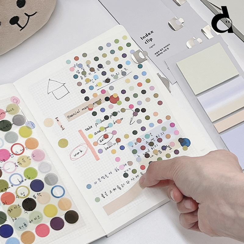 韩国ANA手帐重点标记圆点贴多款