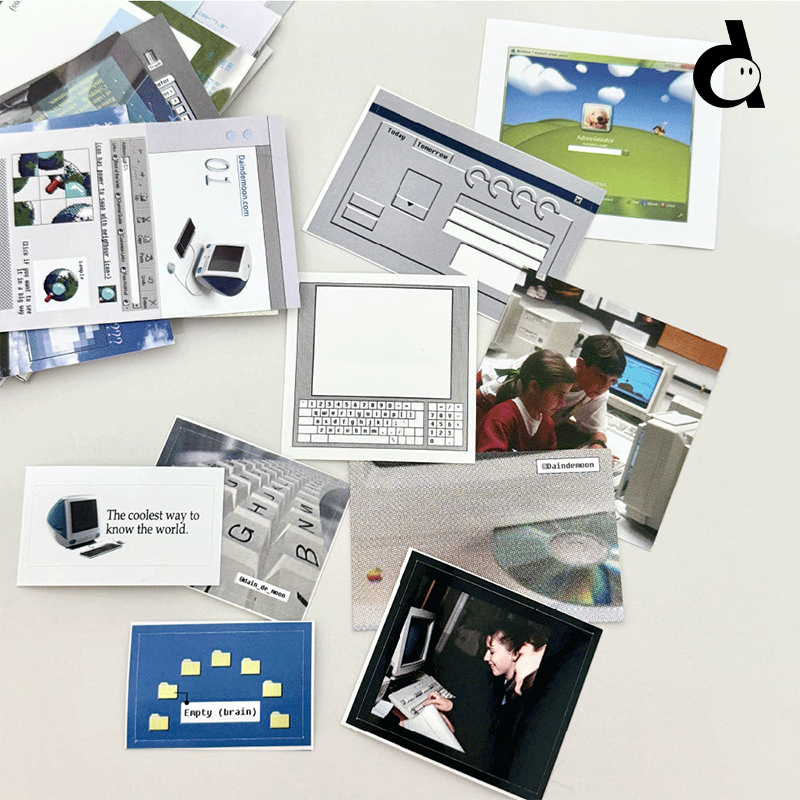 韩国进口手帐素材ins风贴纸包