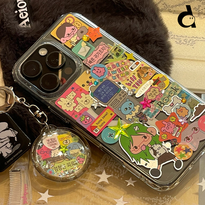 原创进口贴纸可爱手帐拼贴咕卡