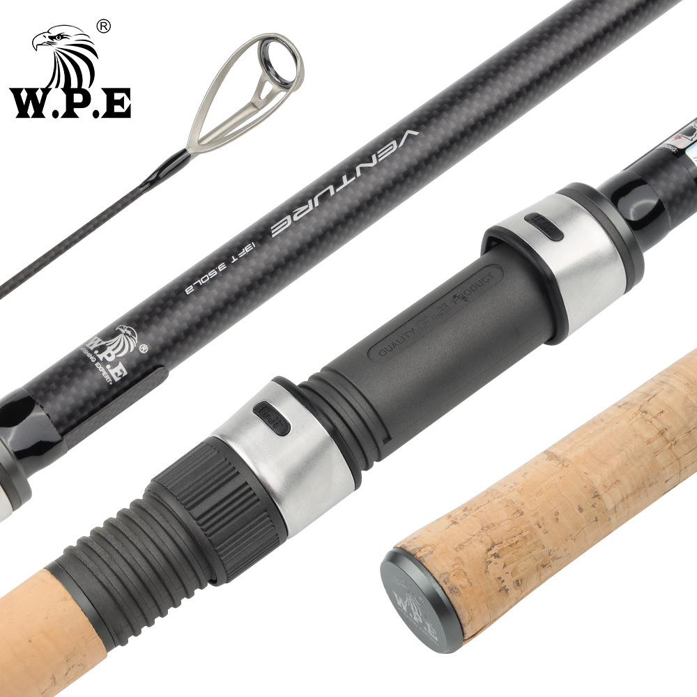WPE碳素远投鲤鱼竿3.9米欧洲库钓远投竿2节并继欧式远投鲤鱼竿