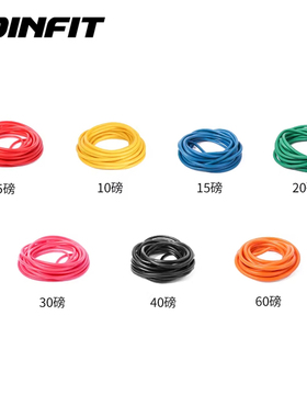 JOINFIT 10米盒装拉力绳 捷英飞胸肌训练弹力自由裁切长度 JR121A