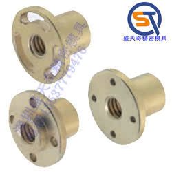 C-VALUE 30度梯型丝杠用螺帽　圆法兰 嵌入型螺帽