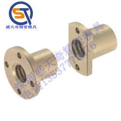 C-VALUE 30度梯型丝杠用螺帽　紧凑 圆法兰型螺帽