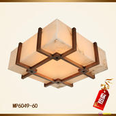 西班牙进口天然云石灯 正方形客厅卧室餐厅阳台吸顶灯 全铜吸顶灯