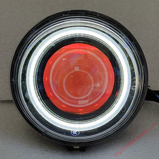 ns150la大灯总成改装 大拉 LED双光透镜天使眼 适用于本田NS150T