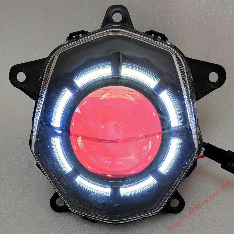 曼巴150双光透镜大灯总成