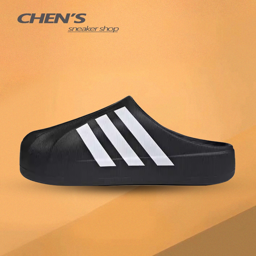 阿迪达斯拖鞋黑白男女