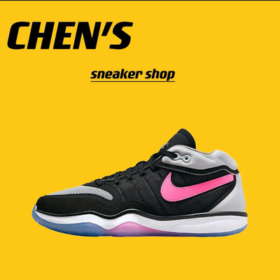 耐克Nike Air Zoom G.T.Hustle 2黑粉男子中帮篮球鞋DJ9404-004
